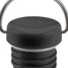Loop Cap juomapullon korkki, musta (Classic-malleihin)-Klean Kanteen Outlet
