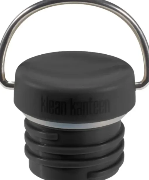 Loop Cap juomapullon korkki, musta (Classic-malleihin)-Klean Kanteen Outlet