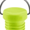 Klean Kanteen Loop Cap juomapullon korkki, vihreä (Classic-malleihin) Hot