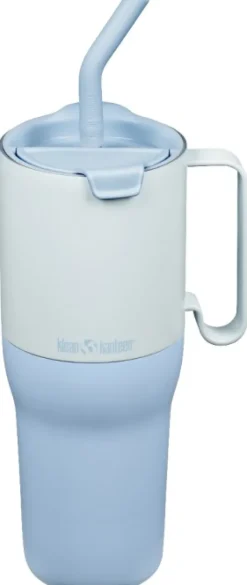 Rise TumblerFlip Lid w/Straw muki, 1L, Ice Blue-Klean Kanteen Sale