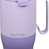 Rise TumblerFlip Lid w/Straw muki, 1L, Orchid Bloom-Klean Kanteen Sale