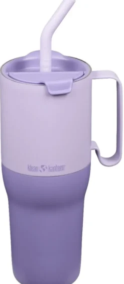 Rise TumblerFlip Lid w/Straw muki, 1L, Orchid Bloom-Klean Kanteen Sale