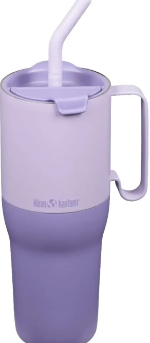 Rise TumblerFlip Lid w/Straw muki, 1L, Orchid Bloom-Klean Kanteen Sale