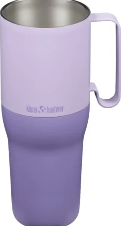 Rise TumblerFlip Lid w/Straw muki, 1L, Orchid Bloom-Klean Kanteen Sale