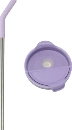 Rise TumblerFlip Lid w/Straw muki, 1L, Orchid Bloom-Klean Kanteen Sale