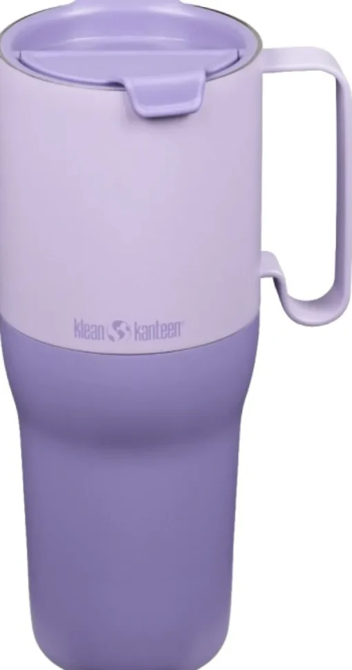 Rise TumblerFlip Lid w/Straw muki, 1L, Orchid Bloom-Klean Kanteen Sale