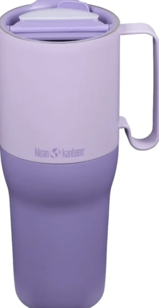 Rise TumblerFlip Lid w/Straw muki, 1L, Orchid Bloom-Klean Kanteen Sale