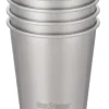 Steel Cup mukit, 296 ml, 4kpl, Brushed Stainless-Klean Kanteen Clearance