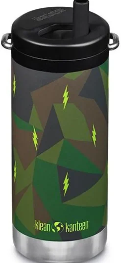 Klean Kanteen TKWide 355ml with Wide Twist Cap Electric Camo Fashion