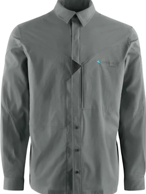Garm LS Shirt M's Teal Grey-Klättermusen Fashion