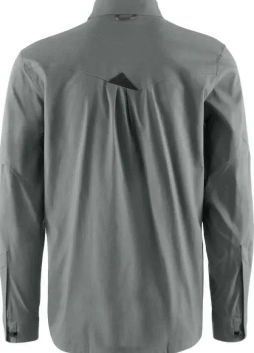 Garm LS Shirt M's Teal Grey-Klättermusen Fashion
