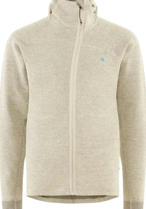 Klättermusen Hödur Hooded Zip välikerros, Clay New