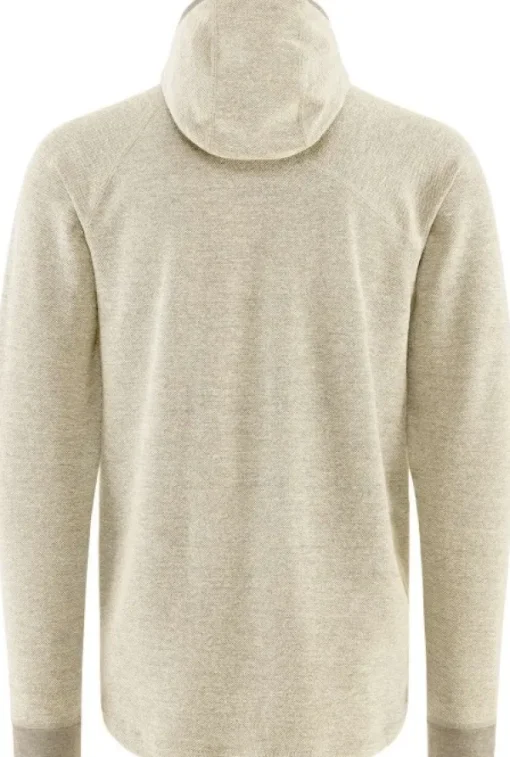 Klättermusen Hödur Hooded Zip välikerros, Clay New