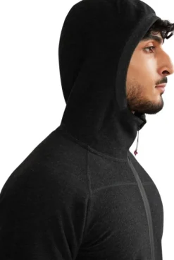 Klättermusen Hödur Hooded Zip välikerros, Clay New