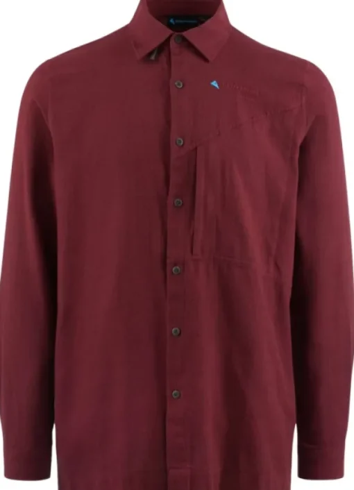 Helheim LS Shirt paita, Tawny Red-Klättermusen Clearance
