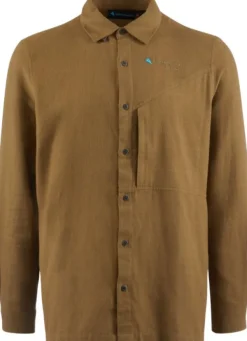 Klättermusen Helheim LS Shirt paita, Olive-Juniper Green Discount