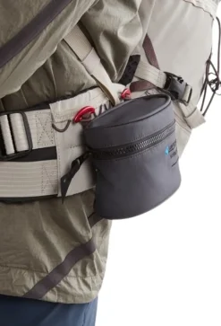 Hipbelt Pocket 2.0 lisätasku, viininpunainen-Klättermusen Discount