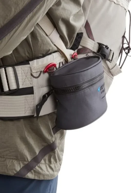Hipbelt Pocket 2.0 lisätasku, viininpunainen-Klättermusen Discount