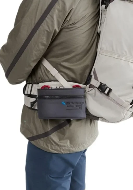 Hipbelt Pocket 2.0 lisätasku, viininpunainen-Klättermusen Discount
