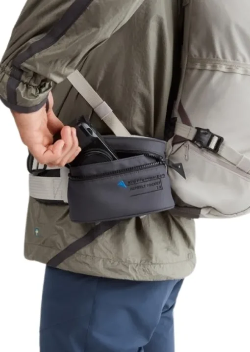 Hipbelt Pocket 2.0 lisätasku, viininpunainen-Klättermusen Discount