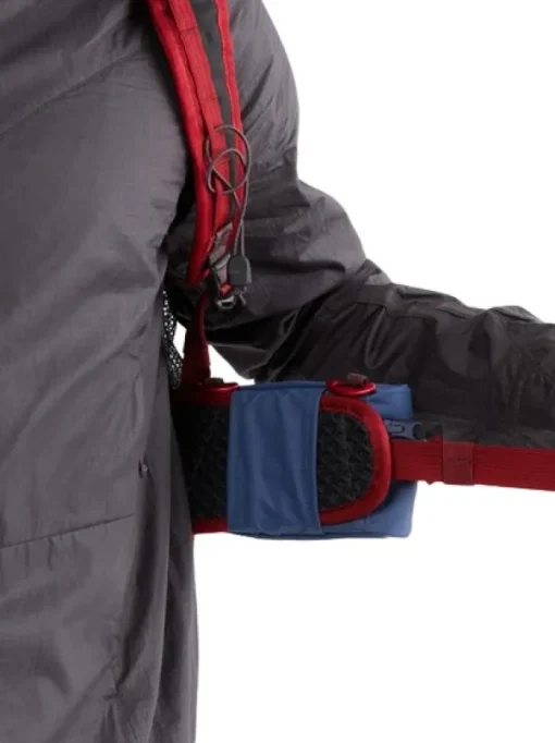 Hipbelt Pocket 2.0 lisätasku, viininpunainen-Klättermusen Discount