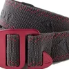 Megingjord Stretch Belt joustava vyö, musta/punainen-Klättermusen Online