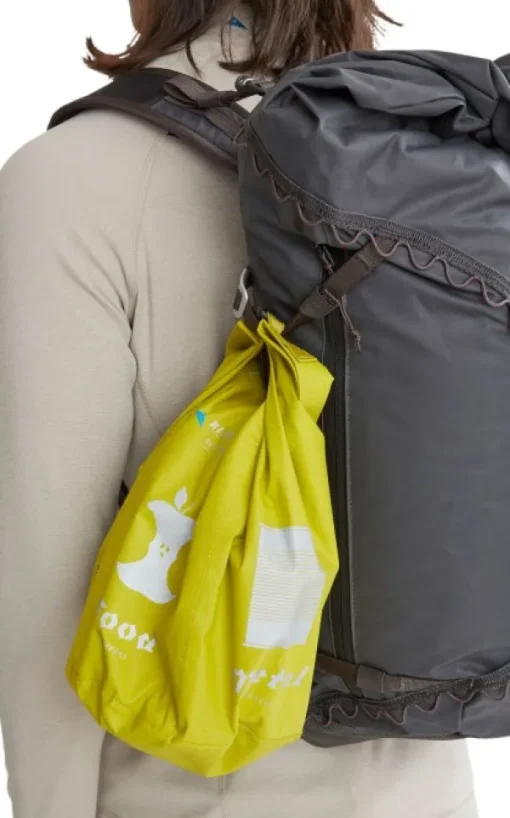 Klättermusen Recycling Bag 2.0 kestoroskapussi, keltainen Clearance