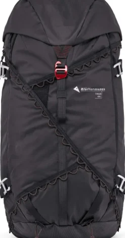 Klättermusen Trud Backpack reppu, 44L, mustaharmaa Outlet