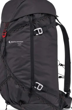 Klättermusen Trud Backpack reppu, 44L, mustaharmaa Outlet
