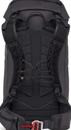 Klättermusen Trud Backpack reppu, 44L, mustaharmaa Outlet