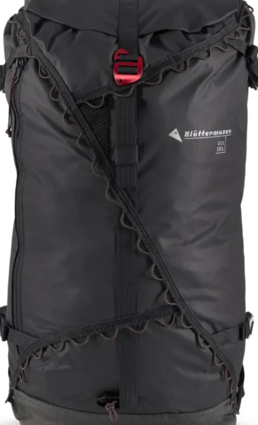 Klättermusen Ull Backpack päiväreppu, 20L, musta Discount