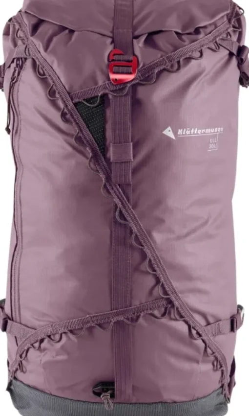Klättermusen Ull Backpack päiväreppu, 20L, Black Plum Sale