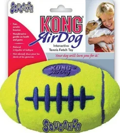 Kong Airdog Squeakair Football koiranlelu, M Best