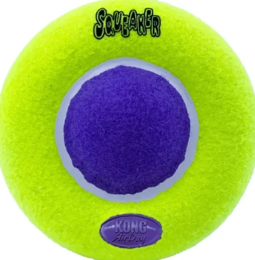 Airdog Squeaker Saucer M/L-Kong Clearance