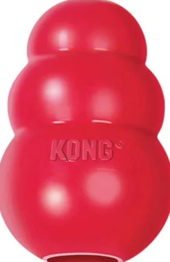 Classic koiranlelu, M, punainen-Kong Discount