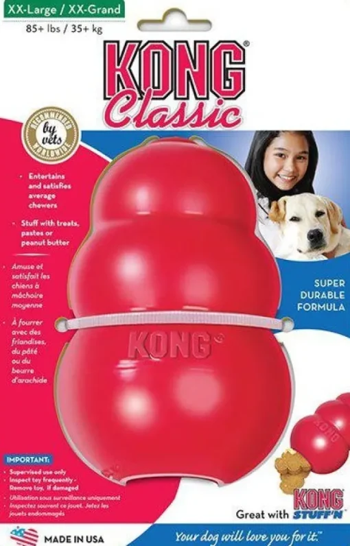 Kong Classic koiranlelu, XXL, punainen Clearance