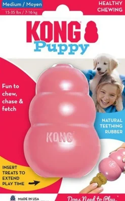 Kong Puppy koiranpennun lelu, M, Mix New