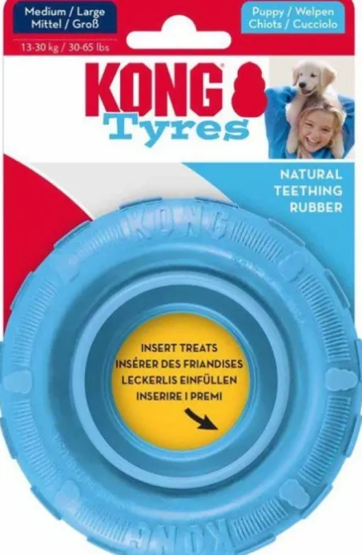 Puppy Tyres purulelu pennuille, M/L-Kong Clearance