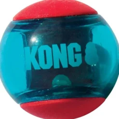 Squeezz Actionball koiranlelu, M, punainen, 3kpl-Kong Outlet