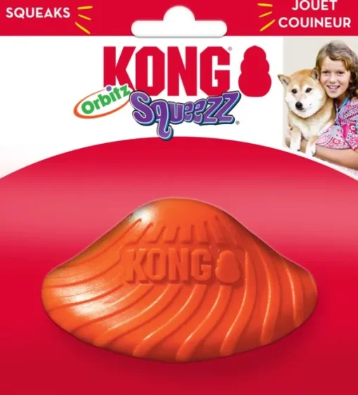 Squeezz Orbitz Aucer Mix koiranlelu, S/M-Kong Best