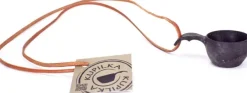 Kupilka 1 Mini Cup with Leather Cord Black Hot