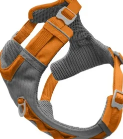 Kurgo Journey Air Harness koirien valjaat, Orange Hot