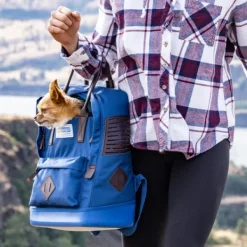 Nomad Carrier Backpack kantolaukku, Blue-Kurgo Best