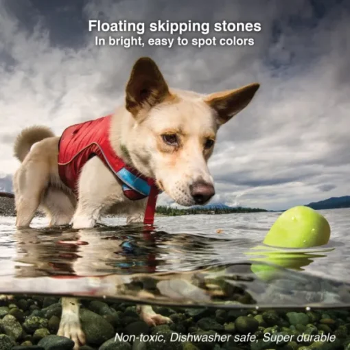 Kurgo Skipping Stones Dog Toy koiran kelluva heittolelu, 3 kpl Best