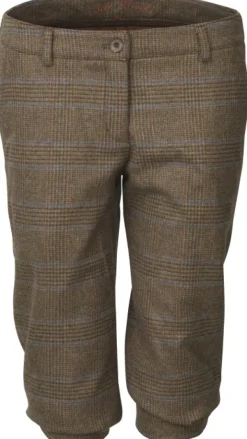 Laksen Bell Breeks naisten polvihousut, ruudullinen Hot