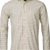 Benny Cotton Wool Shirt kauluspaita, ruudullinen-Laksen Online