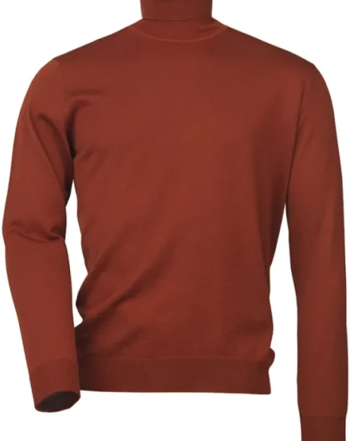 Easton Roll Neck villapusero, oranssipunainen-Laksen Outlet