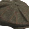 Hastings Bakerboy Cap lakki, ruskea-Laksen Clearance