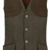Laksen Hastings Leith Shooting Vest ampumaliivi, ruskea Best
