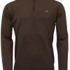 Laksen Norfolk Zip-Neck villapusero, Brownie Discount